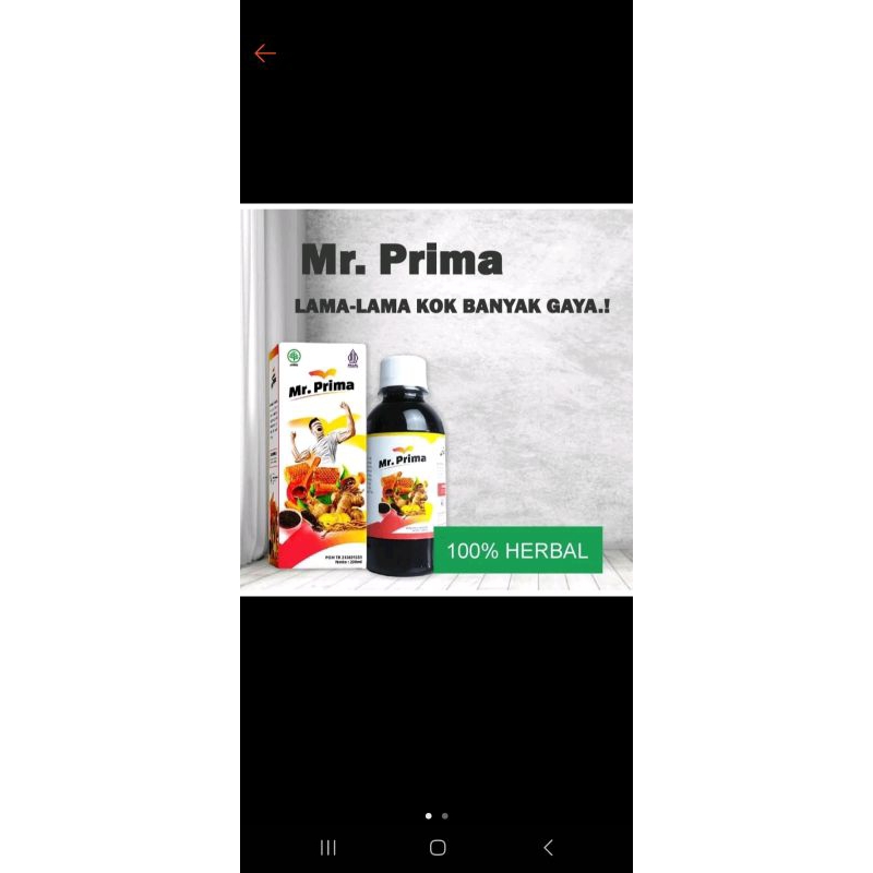 

Madu Mr. Prima