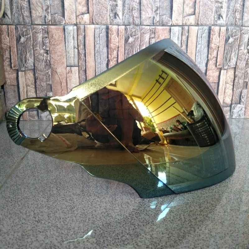 Kaca Helm KYT vision 1 || Visor KYT Vision 1 Vision one Smoke Clear Silver ||  COD