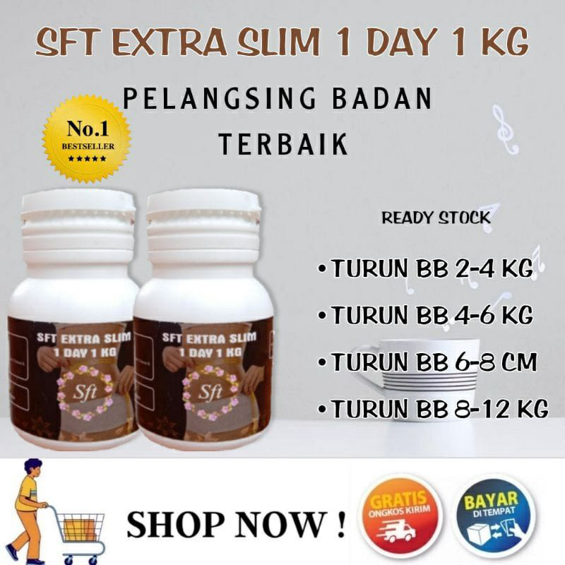 Sft Extra Slim Sft Original Pelangsing Badan Solusi Perut Buncit