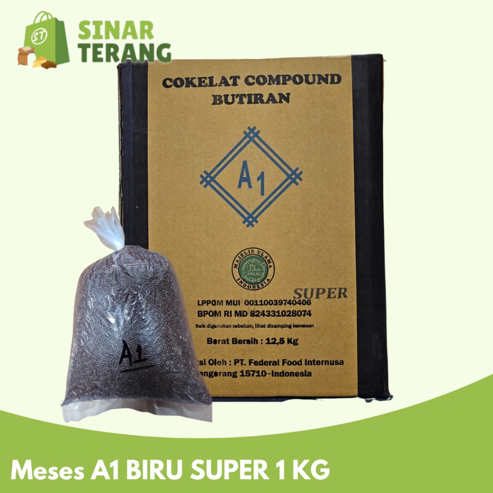 

[⚜V26/] Coklat butir meses Elmer A1 biru Super Must Get it