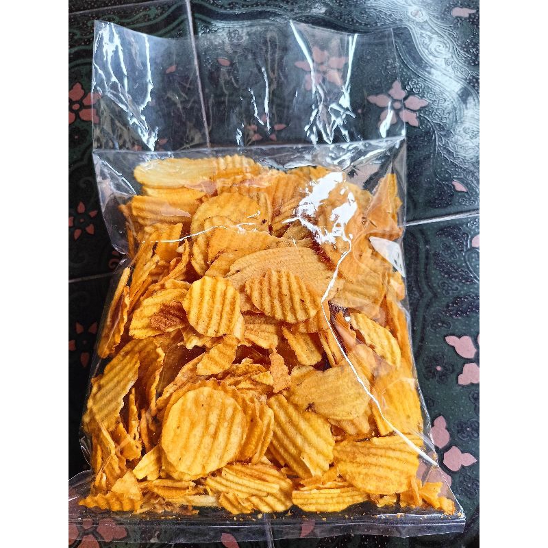 

Talas Gelombang Original Berat 500g Snack Kiloan Hari Cemilan