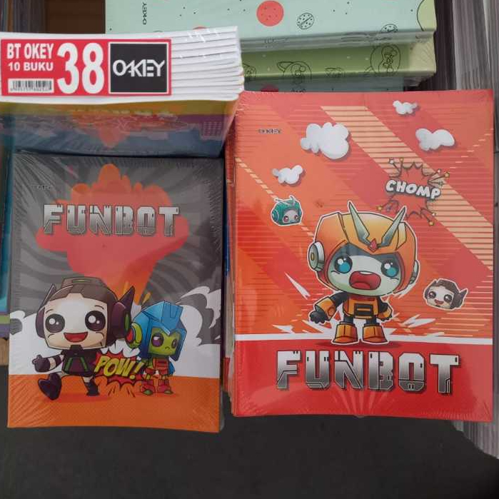 

Buku Tulis OKEY 38 Lembar Buku Tulis Sekolah Murah (Isi / Pak 10 Buku)