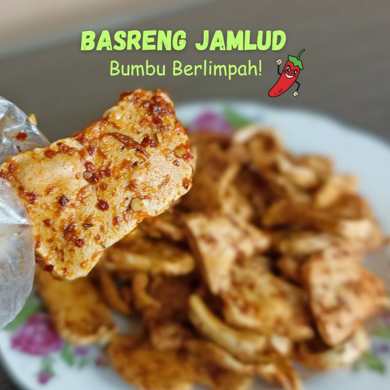 

CIKRUH / BASRENG JAMLUD PEDAS 500GR / BUMBU BERLIMPAH / KERING / DAUN JERUK