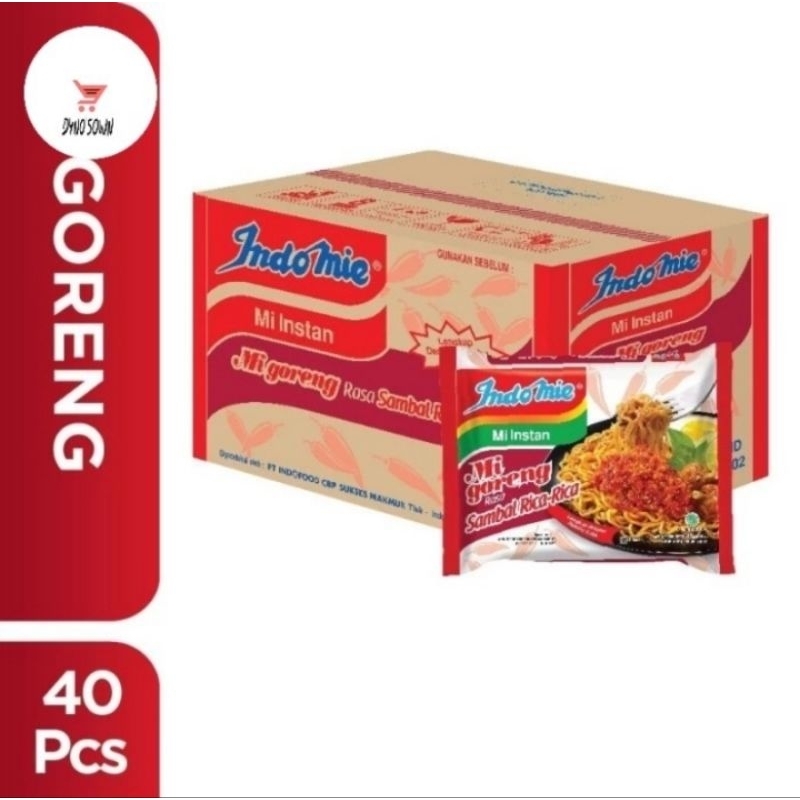 

1 Dus isi 40 pcs - Indomie Goreng Sambal Rica - Rica