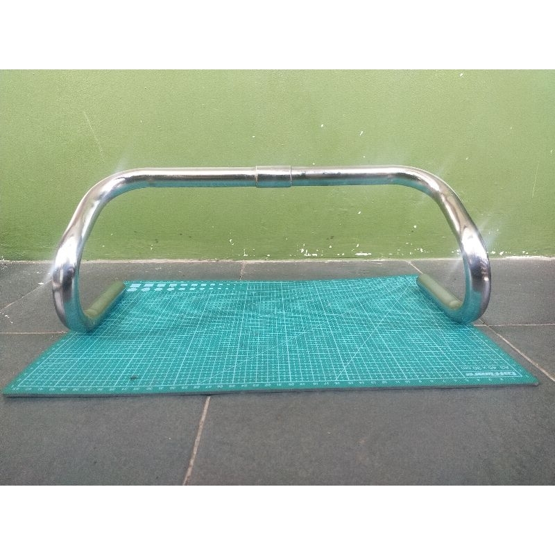 STANG SEPEDA BALAP || STANG DROPBAR CROME || STANG SEPEDA ALOY