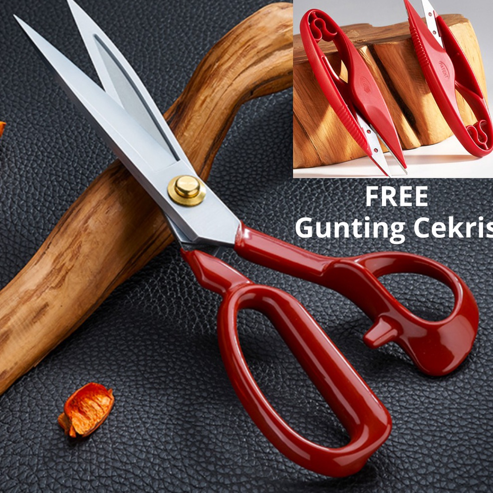 

Pr0m0 Gunting Potong Bahan Kain High Quality PIN 8"/ 9"/ 10"/11"/12" Dijamin Murah