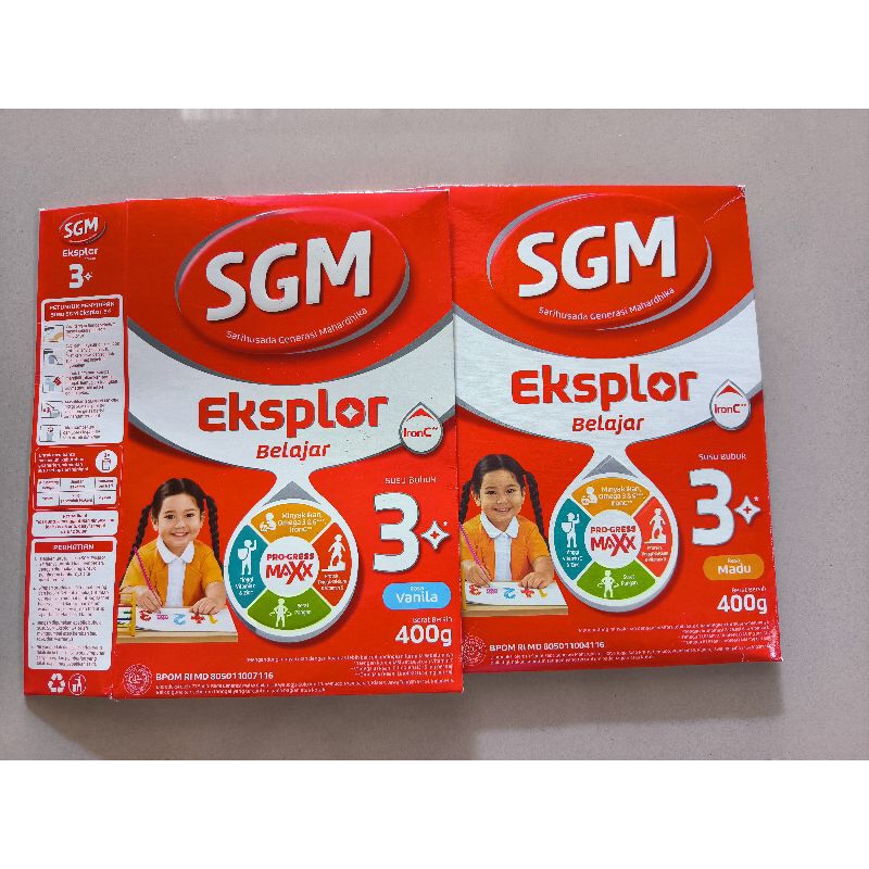 Kardus Susu Bekas SGM