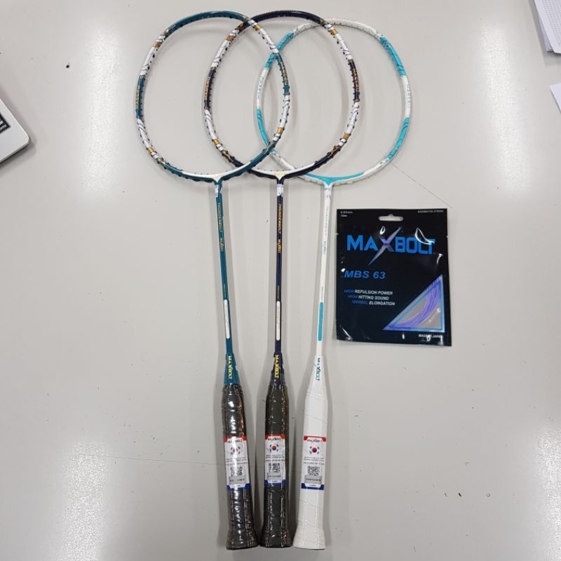 Raket Racket Reket Badminton Bulutangkis Maxbolt Thunderbolt Original