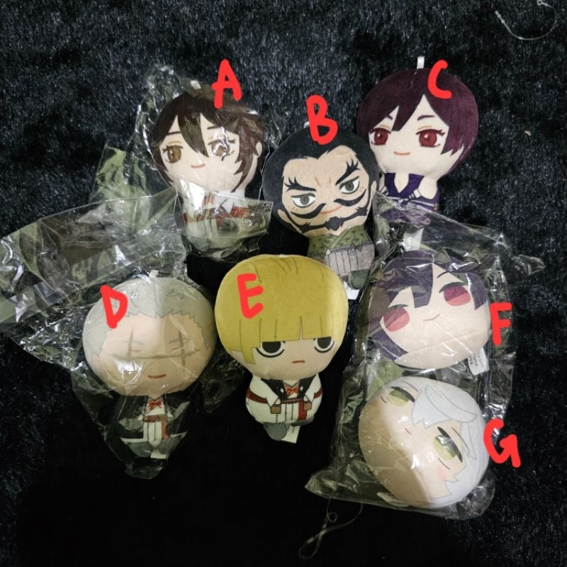 nuigurumi plush jigokuraku ganimaru yuzuriha sagiri shion dkk