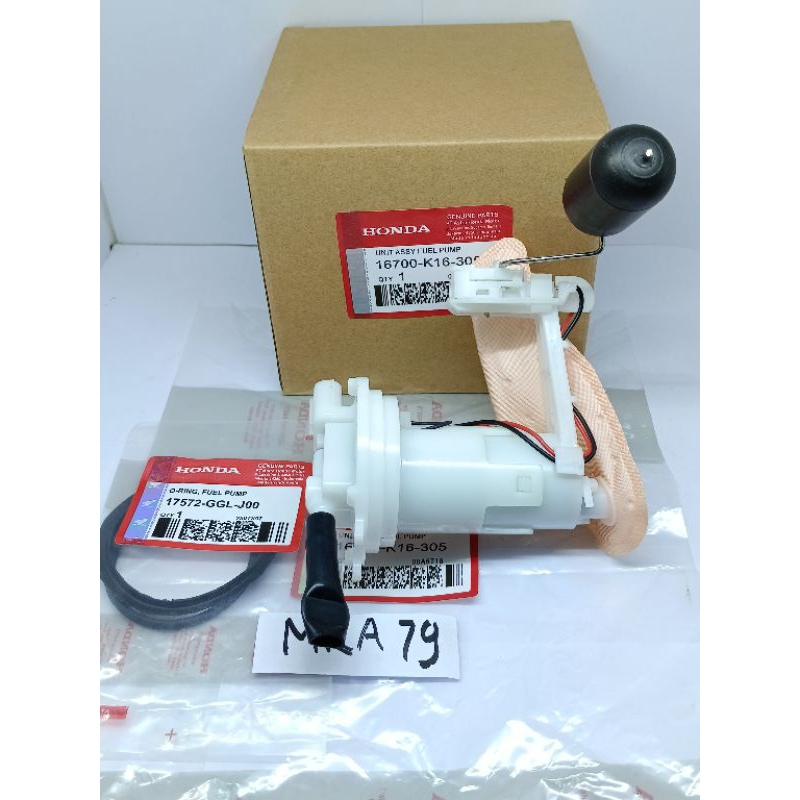 Fuel pump Assy K16 Beat fi - Scoopy fi - Vario 110 fi (k16/k25 husus starter kasar)  ORI MITSUBA