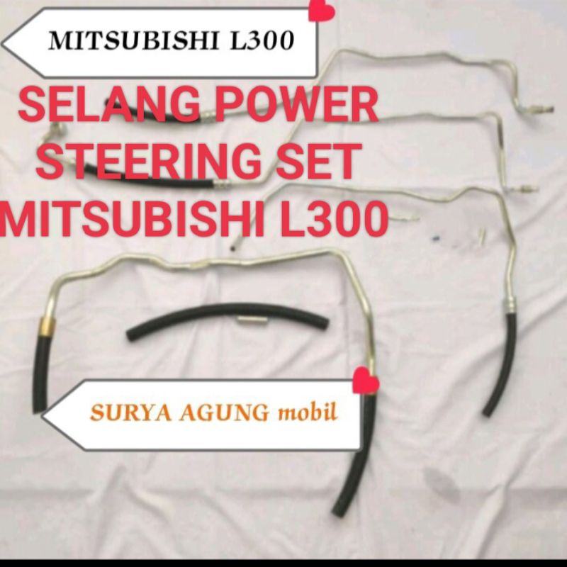 SELANG POWER STEERING SET MOBIL MITSUBISHI L300 BENSIN DIESEL HARGA SET