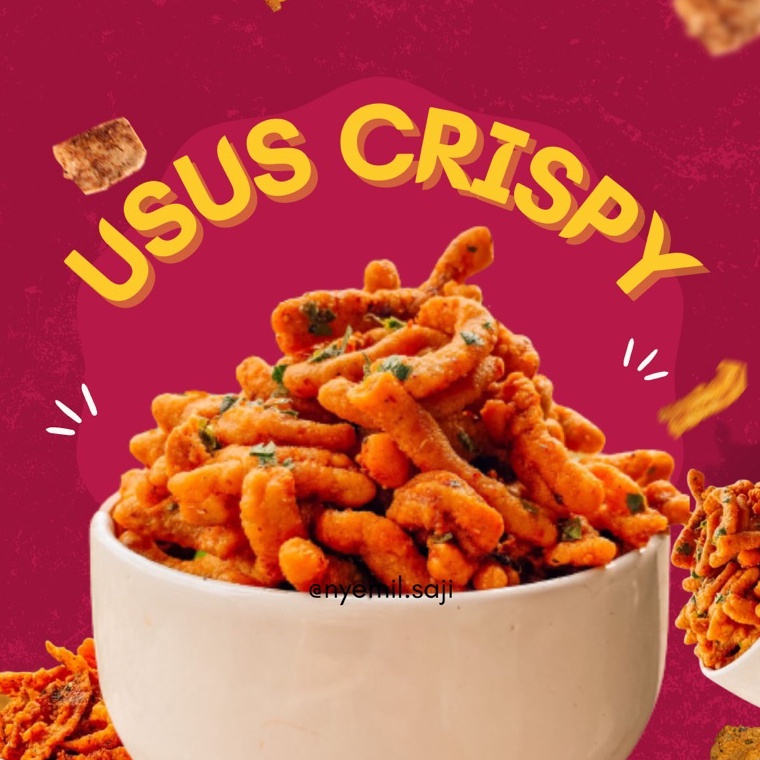 

B44ru PROMO LAUNCHING! USUS KRISPI KEMASAN BESAR 100 GRAM Flash Buy