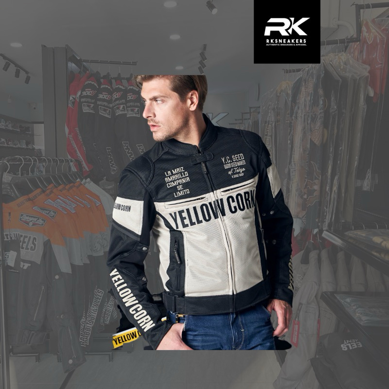 Yellow Corn Jacket SJ-2312 Ivory (Full Protector) 100% Authentic