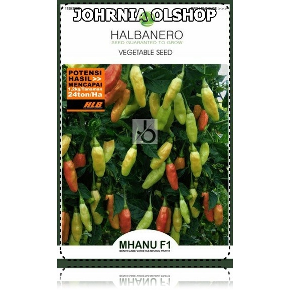 Johrnia 15 Benih Biji Cabe Rawit MHANU F1