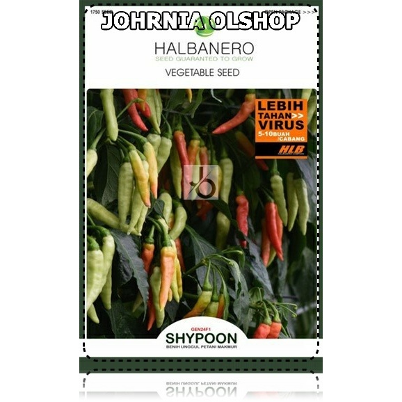 Johrnia 15 Benih Biji Cabe Rawit SHYPOON
