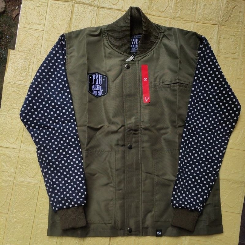 JAKET R GREEN POLKA BRAND PETER SAYS DENIM NEW & ORIGINAL