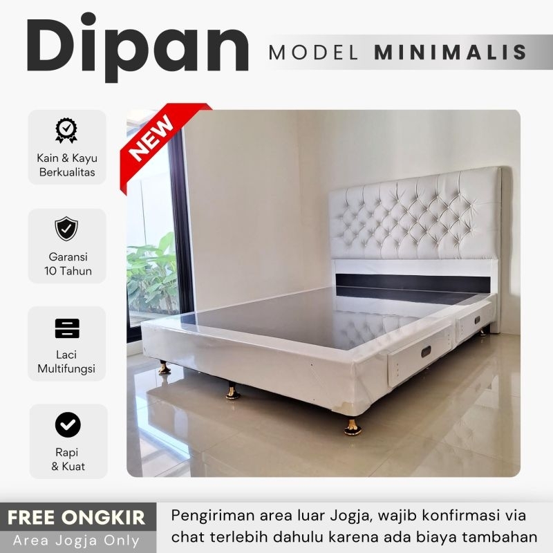 Dipan Minimalis Jogja. Dipan Laci. Dipan 180 | Dipan 160 | Dipan 120 | Garansi 10 Tahun | COD Jogja