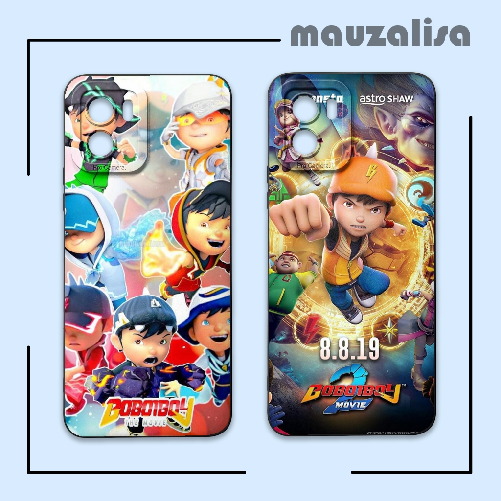 Case Hp Vivo Y01 Y15s Motif Gambar Kartun Boboiboy - Softcase Casing Tpu Model Karakter
