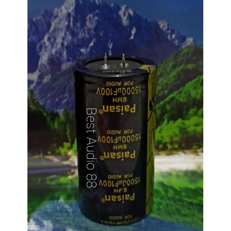 Elco capacitor power Paisan SMH 100volt 15000uf