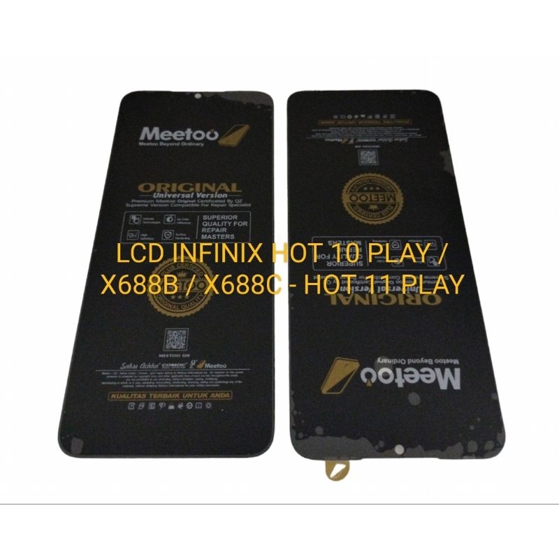 LCD TOUCHSCREEN INFINIX HOT 10 PLAY / X688B / X688C - HOT 11 PLAY - LCD FULLSET INFINIX HOT 10 PLAY 