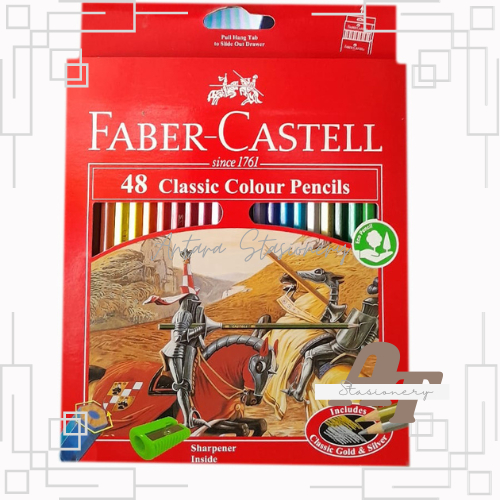 

Termurah Pensil Warna / Pulas Warna / Pensil Faber castell 48 Warna