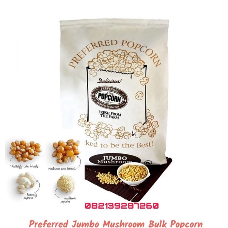 

[♖J27➤] Jagung Popcorn Jumbo Mushroom 1kg Trendy