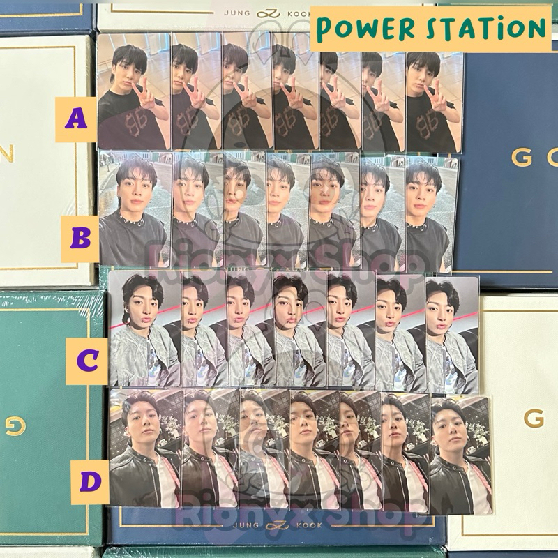 [READY STOCK] BTS Jungkook Solo Album Golden LUCKY DRAW