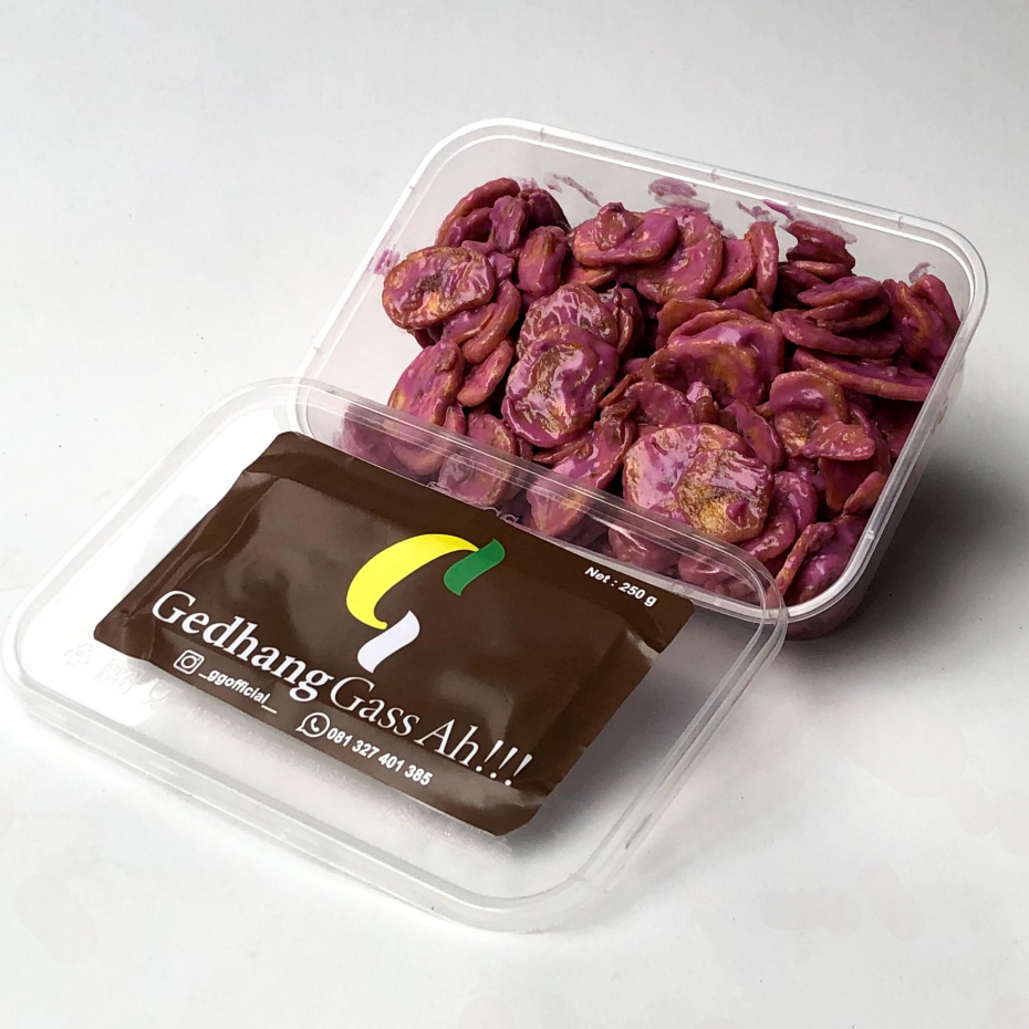 

Kripik Pisang Coklat Lumer Snack Cemilan Bananachips Rasa Taro dari GG