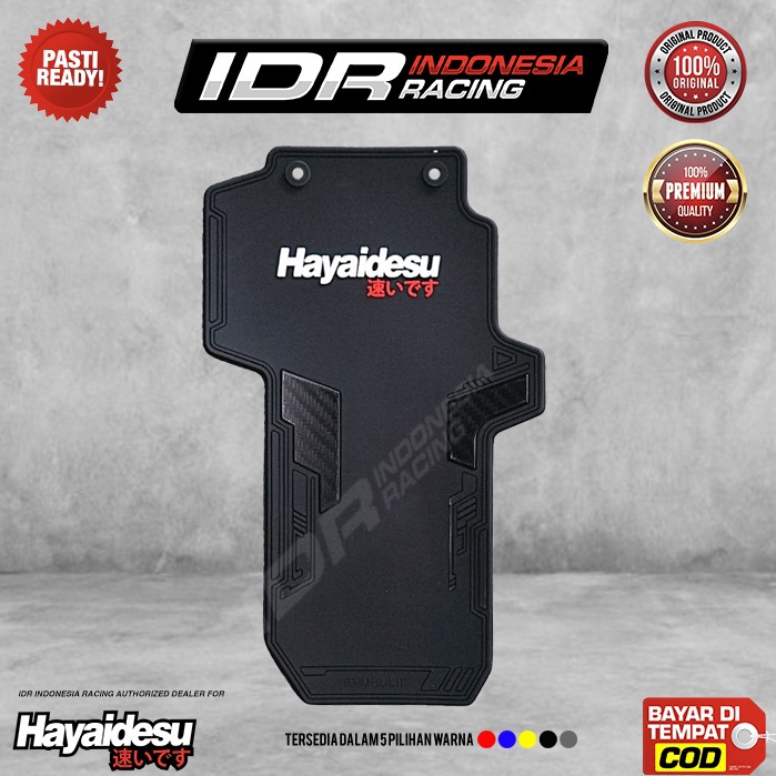 TERBAIK Hayaidesu Penahan Lumpur KLX 150 (2009 - 2015) Mudflap Kawasaki Aksesoris Variasi