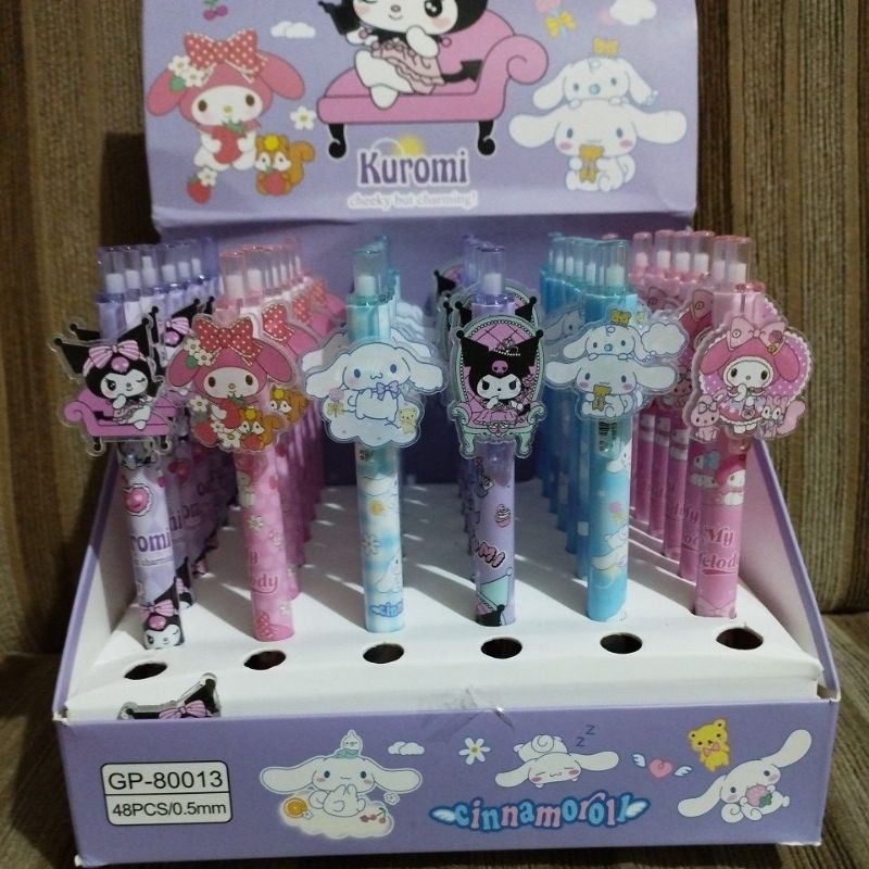

pena ballpoint acrylic sanrio 3