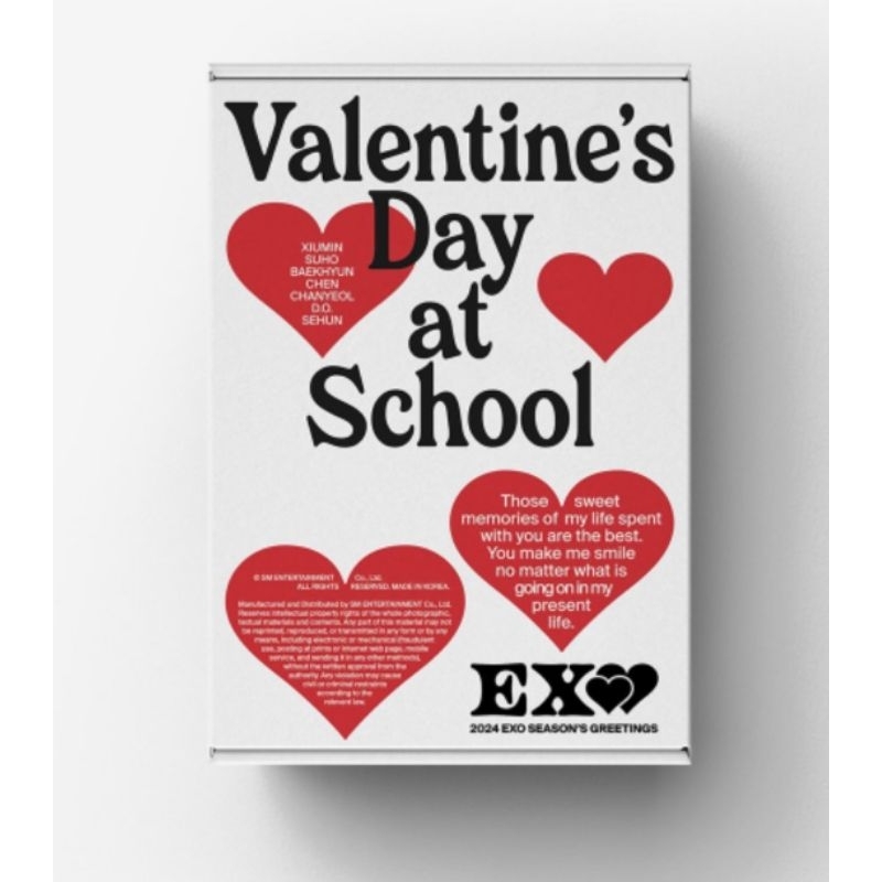 SHARING SG 24 SEASON GREETING 2024 EXO (NO POB)