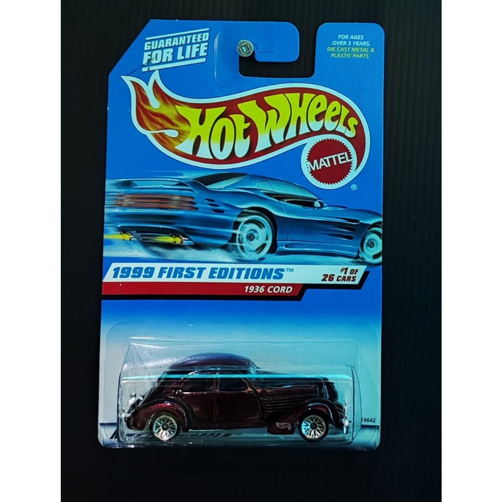 Hot Wheels 1936 Cord 1999 First Editions