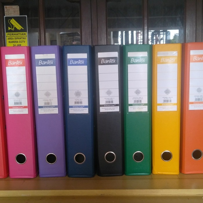 

Bantex (Folio) Warna warni (PERNAH PAKAI)