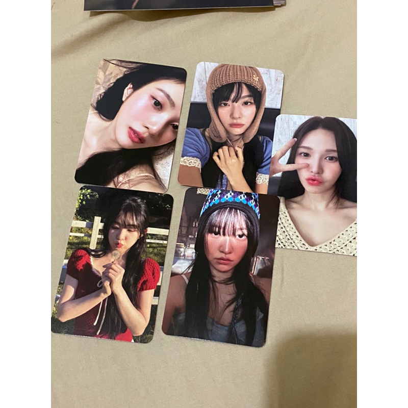 Red Velvet Chill Kill Bag ver special edition Irene Seulgi Wendy Joh Yeri pc photocard