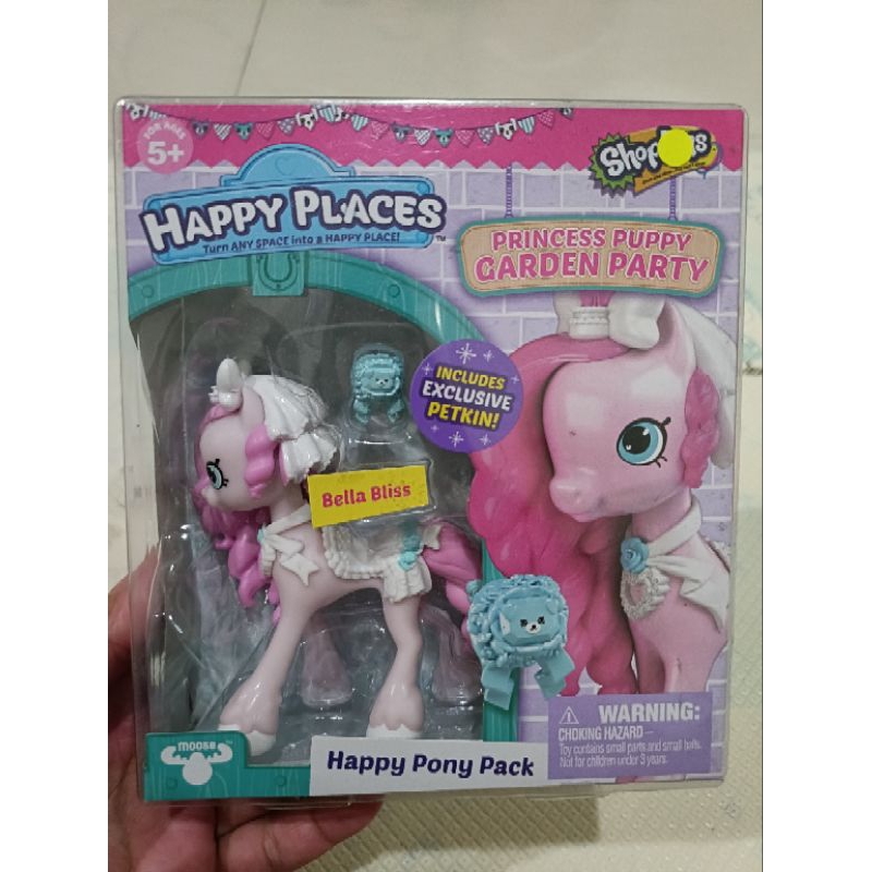 figure shopkins happy places bella bliss pony