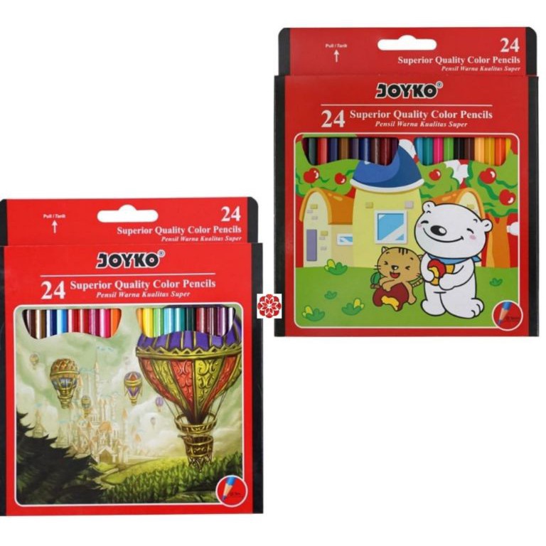 

[♔I40$] Pensil Warna J0YK0 Panjang 24 Warna Only One