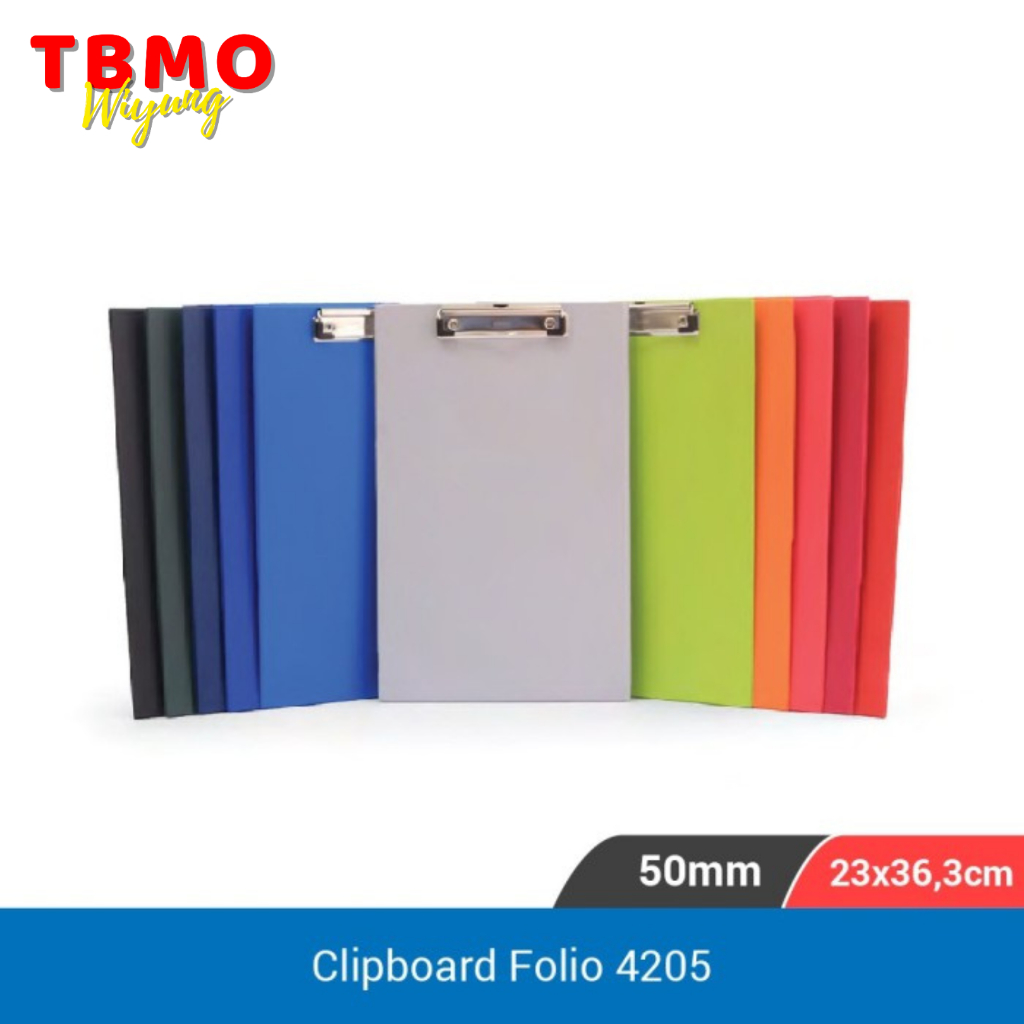 

TBMO Bantex Clipboard / Papan Jalan / Papan Ujian Folio 4205