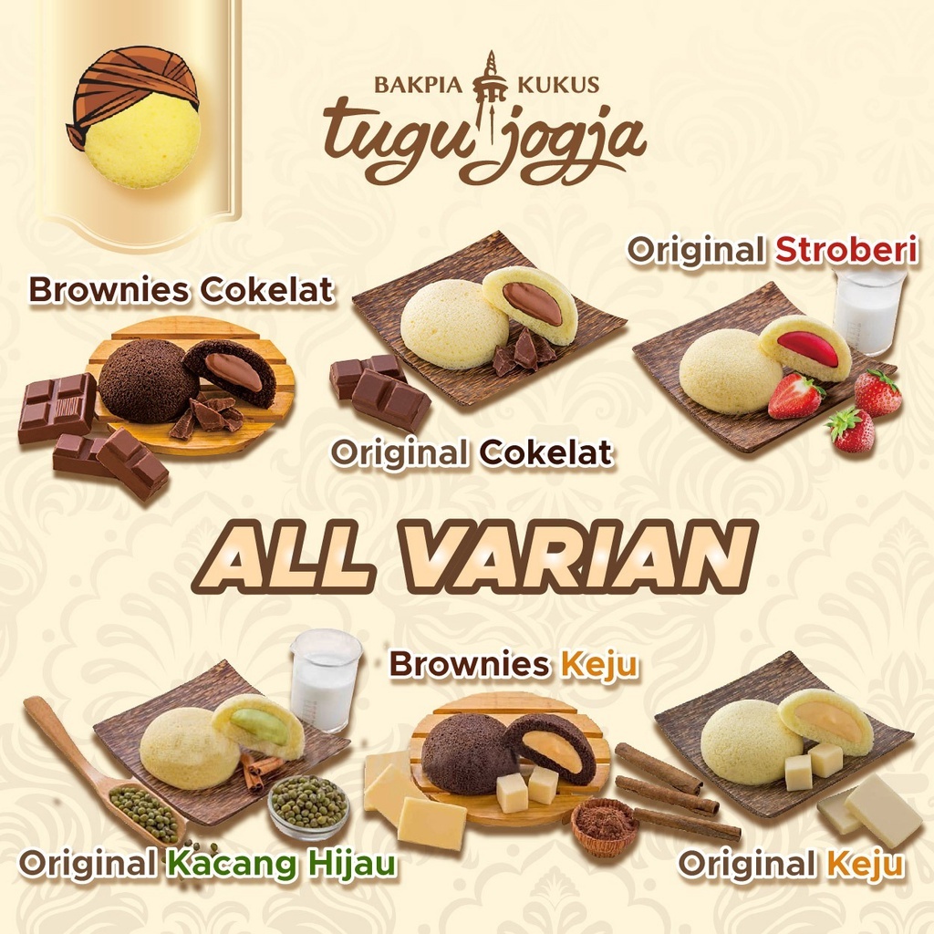 

Bakpia Kukus Tugu Jogja Travel Pack