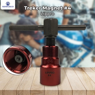 LIPRO Magnet Puller #4 Multifungsi Treker Magnet No 4 Grand Tiger Shogun Satria GL RX Honda Suzuki B