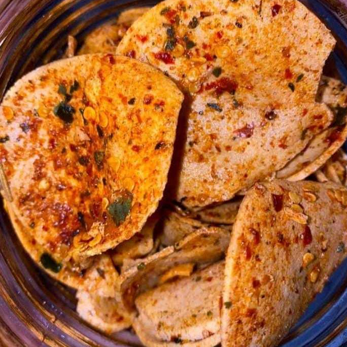 

Basreng Pipih Pedas Daun Jeruk Kari'am Bandung 1Kg