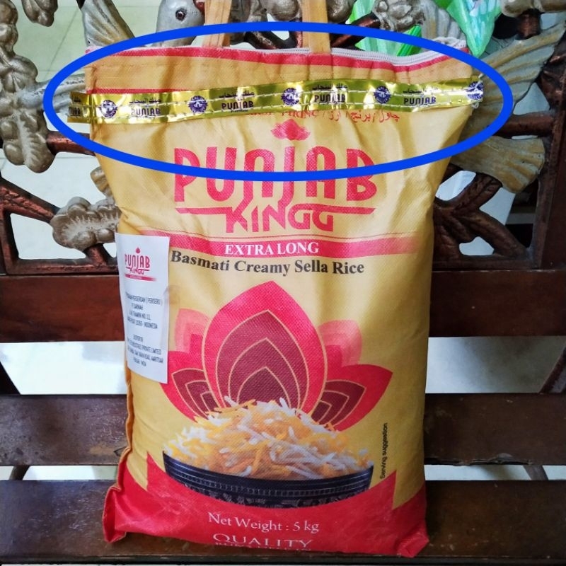 Beras Basmati Punjab Kingg 5kg / Beras Basmati 5kg