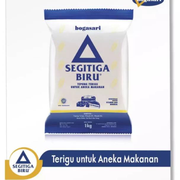

[✌V28➤] TEPUNG TERIGU SEGITIGA BIRU ECOPACK 1KG (TEPUNG TERIGU PROTEIN SEDANG) Get it now