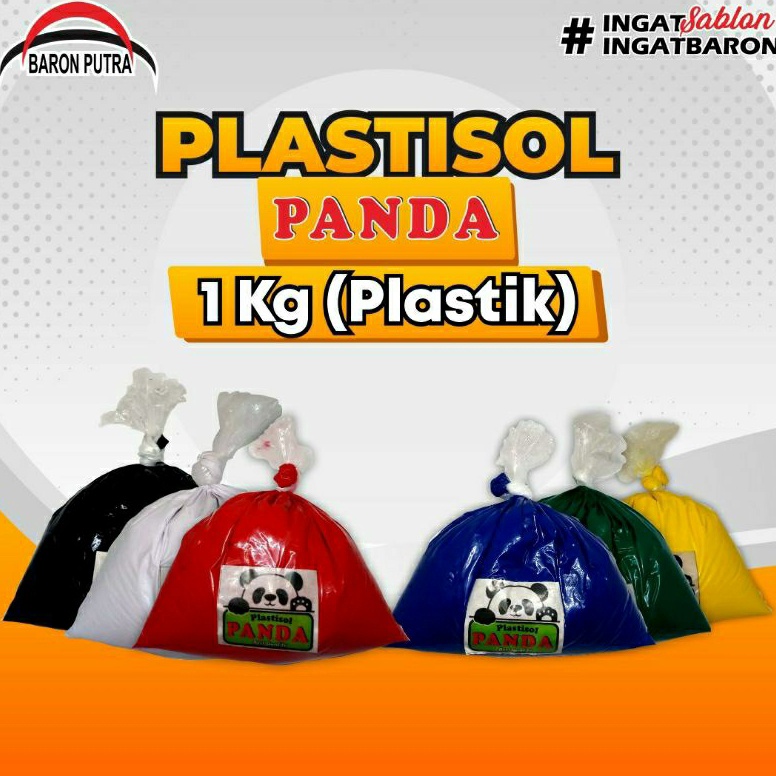 

Best Terlaris.. PLASTISOL PANDA 1KG PLASTIK MHF