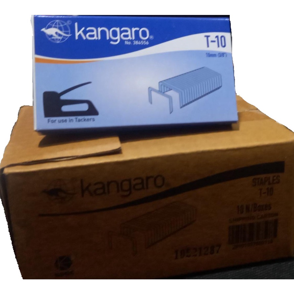 

50 Isi Stapler Kangaro T10 / Isi 10mm / Steples Guntacker Kangaro T-10 nvbak