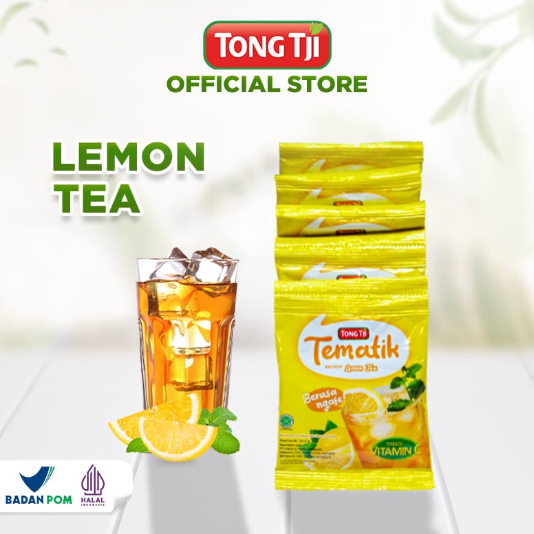 

68 Tong Tji Tematik Lemon Tea 10s / renceng Best Product ヽ(