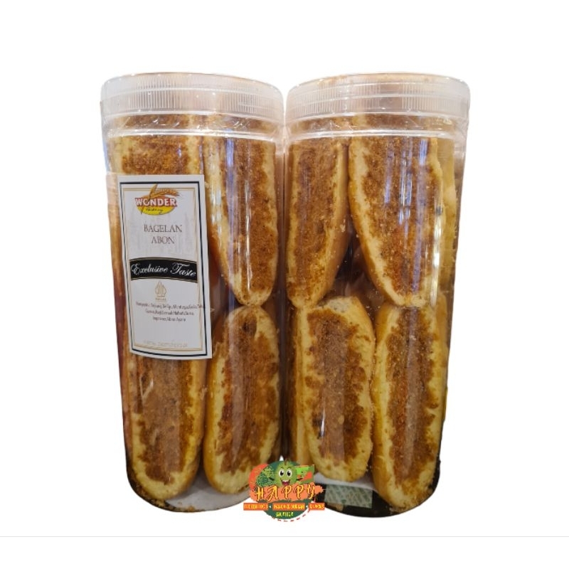 

Bagelan Abon Wonder Bakery Tabung Besar 180gram