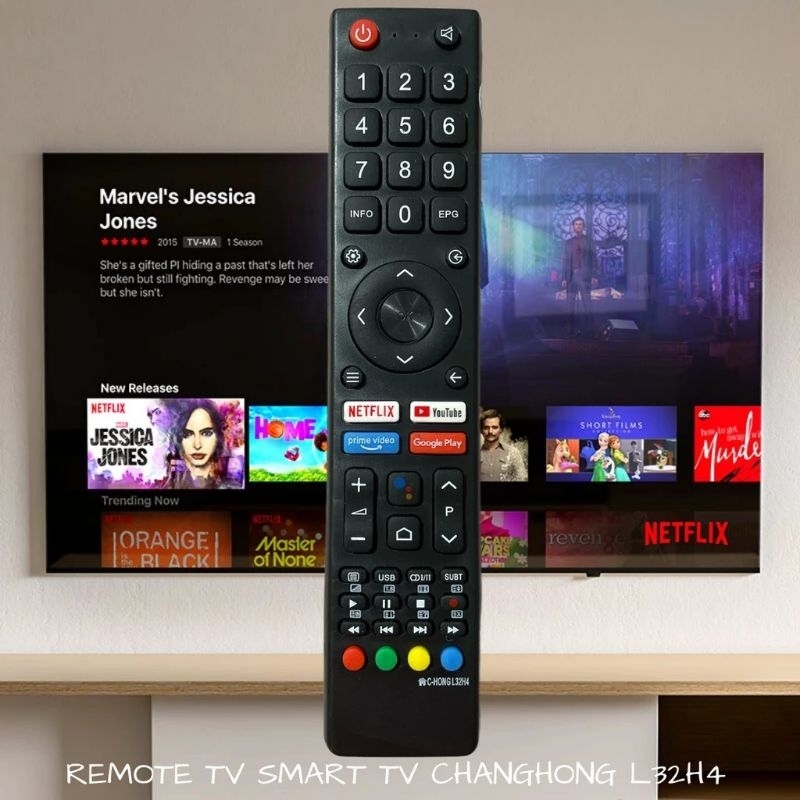 REMOT LED TV ANDROID CHANGHONG