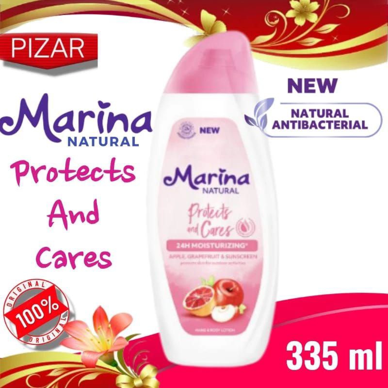 LOTION MARINA HANDBODY MARINA 335 ML PELEMBAB KULIT SPF 30