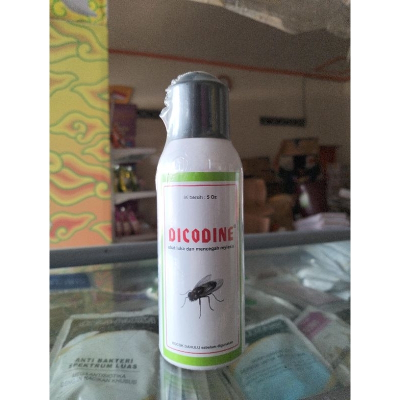 DICODINE SPRAY 5 oz - Obat luka & mencegah myiasis