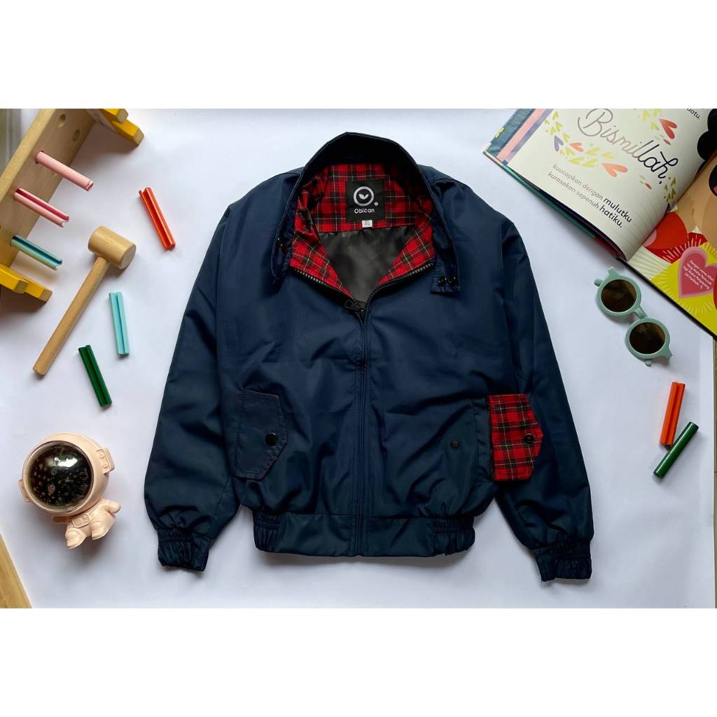 Jaket Anak Obican / Harrington Jacket for Kids-Pink